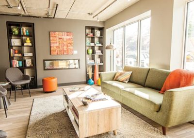 Shared office space lounge ACE coworking